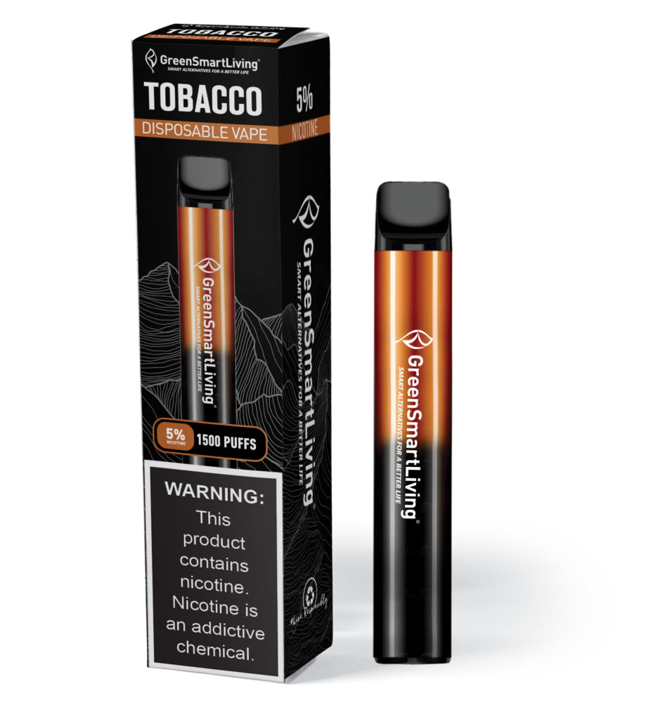 » GreenSmartLiving Tobacco Disposable Vape